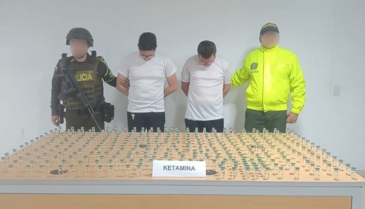 Capturados Ketamina