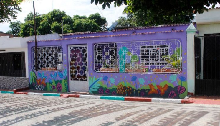 Casa Cultural Frontera Morada en la calle 2