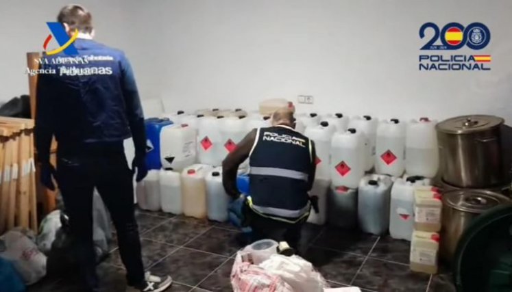 Cocaína hallada en España era camuflada en frutas / Foto: Captura de pantalla de YouTube