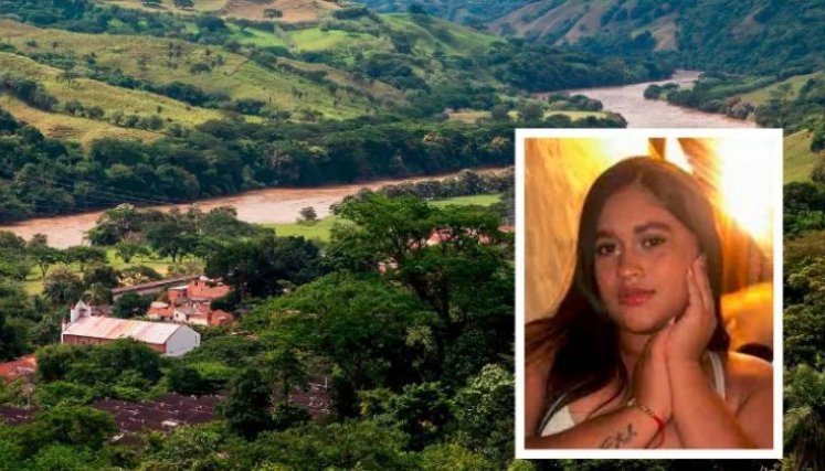 El cuerpo de Emiliana fue hallado a las orillas del río Cauca en Antioquia