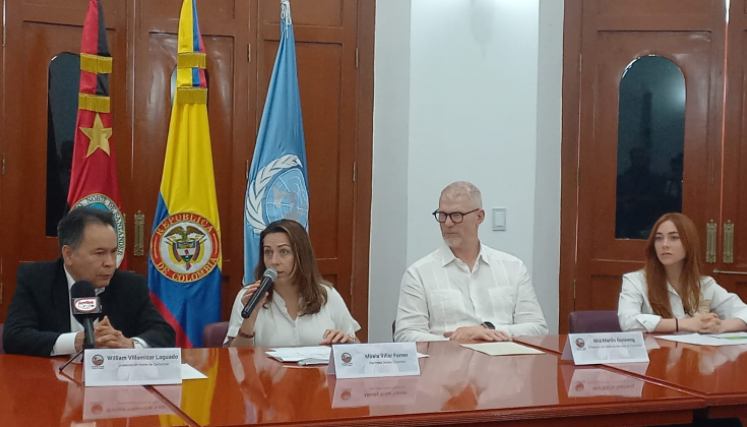 Fondo Multidonante hace aporte económico para el Catatumbo.
