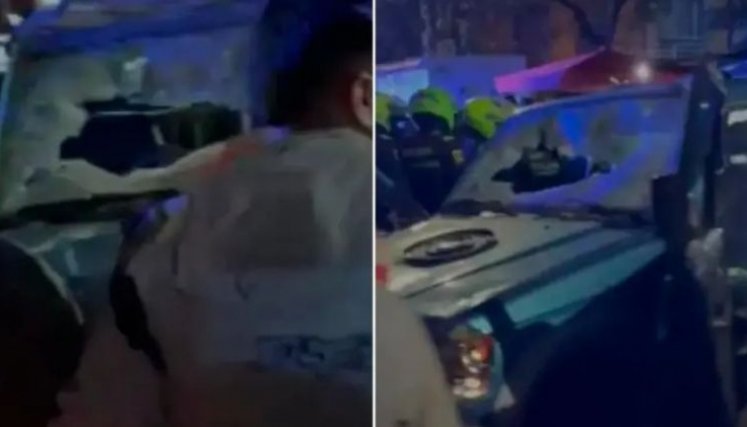 Videos | Conductor murió linchado por más de 200 motociclistas en Bogotá: había atropellado a varias motos antes