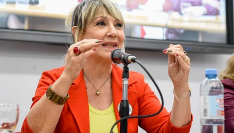 Periodista Liliana Hendel. Foto cortesía