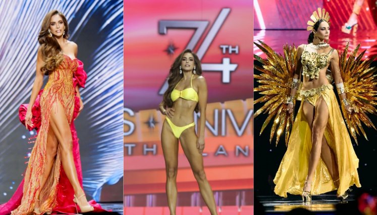 Vanessa Pulgarín deslumbró en la preliminar de Miss Universo 2025.