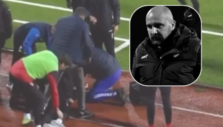 Mladen Zizovic se desplomó