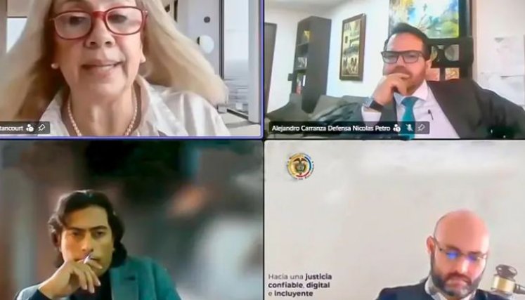 Nicolás Petro fue imputado con seis cargos 