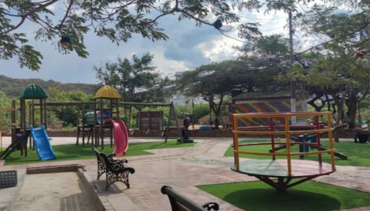 Parque Agualinda remodelado en 2025 tras acciones del Ejército