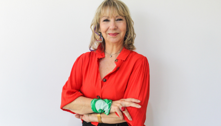 Periodista Liliana Hendel. Foto cortesía