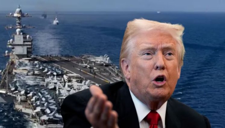 El portaaviones de guerra más grande del mundo refuerza el poder militar de EE. UU. cerca de Venezuela