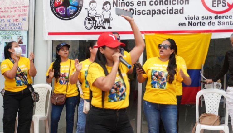 Protestas a Nueva EPS