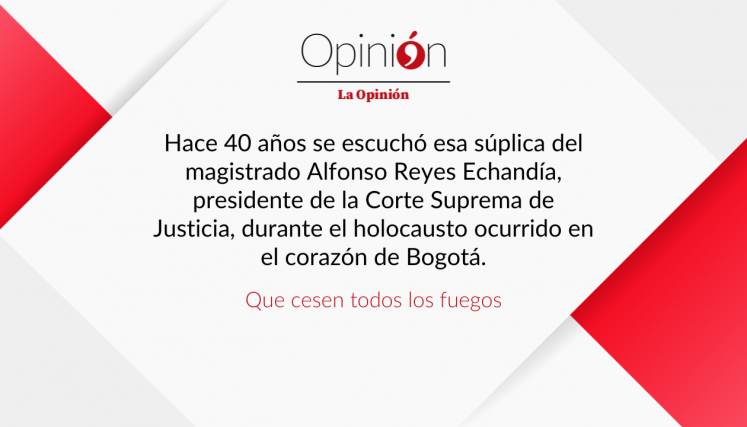 Que cesen todos los fuegos