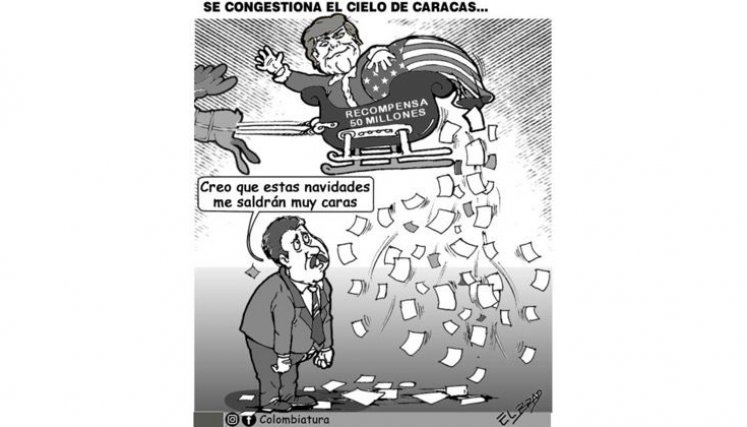 Se congestiona el cielo de Caracas