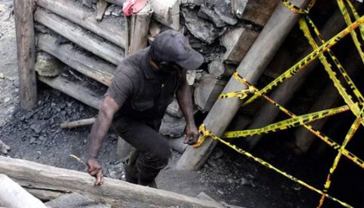 Tragedia en una mina de Landazuri. / Foto: Colprensa 