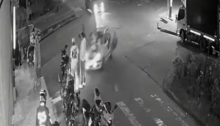 Taxista borracho arrolló a varias personas en Bogotá