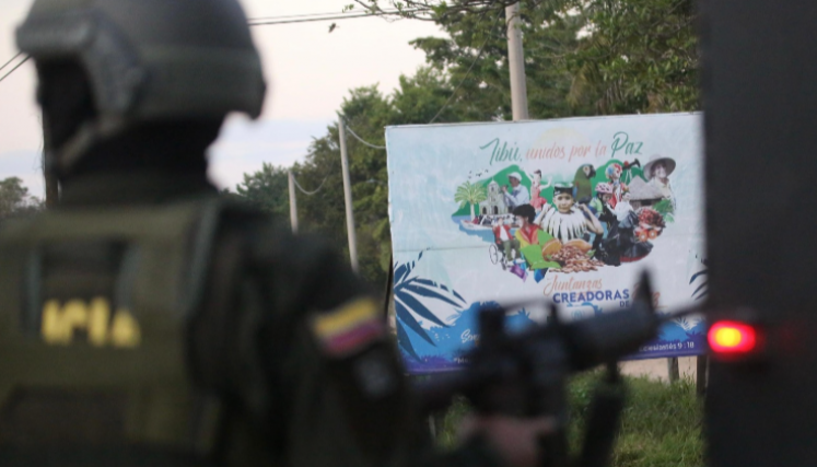 Crisis humanitaria en el Catatumbo. 
