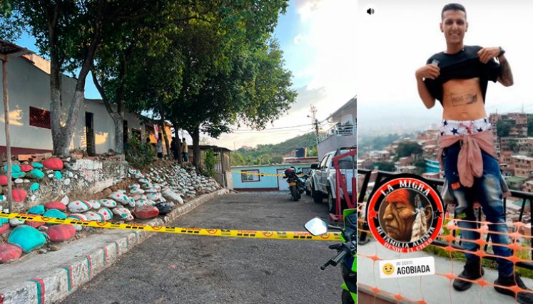 Haider Alexander Velásquez recibió varios disparos. Era un apasionado por el Cúcuta Deportivo./ Fotos: La Opinión y cortesía