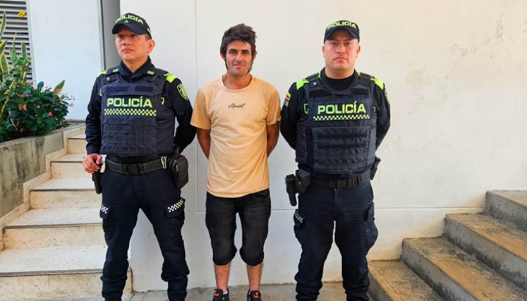 Uriel Salazar Novoa quedó a disposición de la autoridad competente.