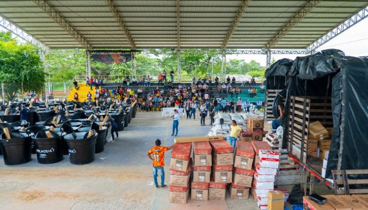 El Gobierno Nacional entregó materiales vegetales y herramientas a familias del Catatumbo/Foto Cortesía