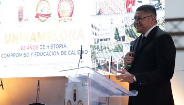 Ivaldo Torres Chávez, rector de la Universidad de Pamplona/Foto Nicolás Angarita