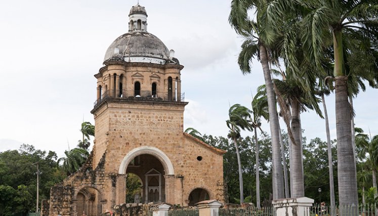 Turismo cultural en el Templo Histórico de Villa del Rosario. / Foto: Archivo