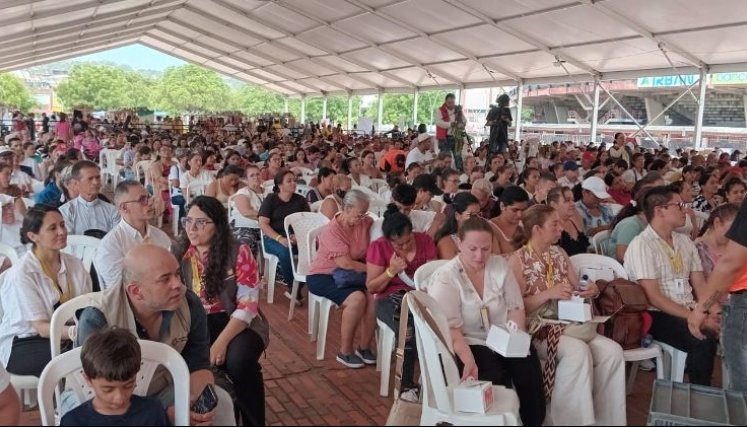 La audiencia pública de rendición de cuentas se celebró en la Plaza de Banderas de Cúcuta/Foto cortesía