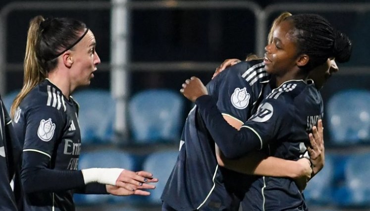Linda Caicedo fue protagonista con su equipo el Real Madrid, en la Copa de la Reina.
