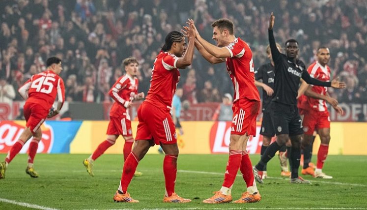 El Bayern Múnich goleó 3-1 al Sporting de Lisboa.