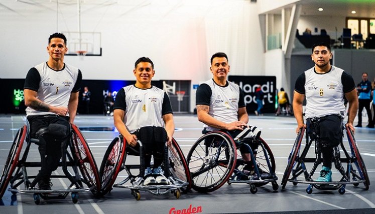Los basquetbolistas cucuteños de silla de ruedas, Juan Alberto Mantilla, Johan Vargas y Jean Carlo Quintero participaron el Juego de las Estrellas de La Liga francesa de Honor de BSR el al pasado sábado 6 de diciembre evento que se llevó a cabo en el coliseo  Bobigny de París.