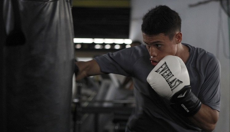 Oddua Alejandro Lizarazo de 22 años llegó a Cúcuta hace cerca de diez años buscando mejores oportunidades en el deporte.