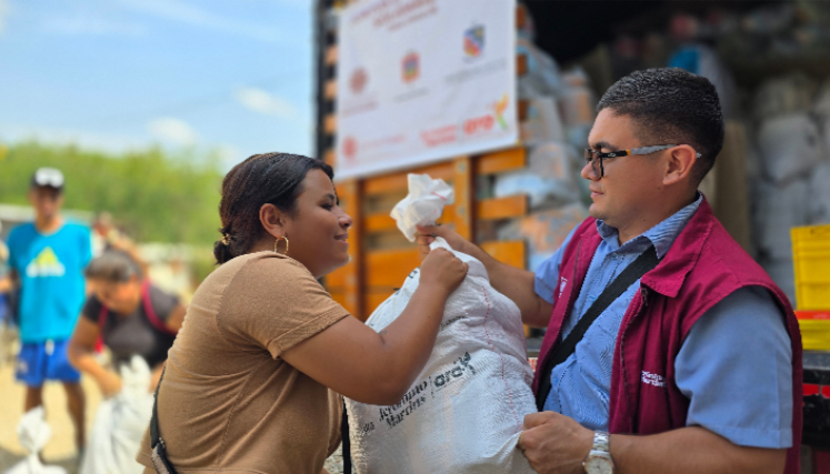 Entregan donativo a Banco de Alimentos de Cúcuta. 
