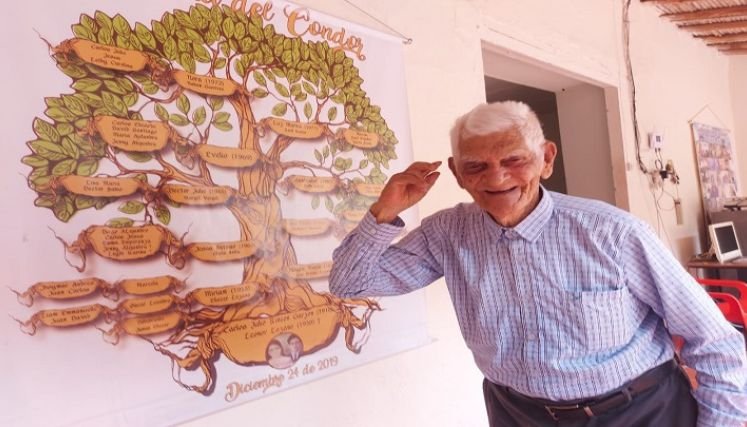 A los 115 años, muere el hombre más longevo de Ocaña. 