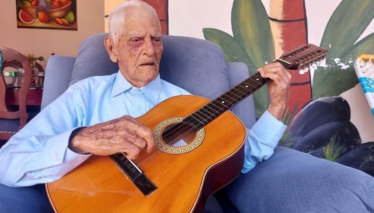 A los 115 años, muere el hombre más longevo de Ocaña. 