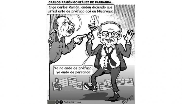 Carlos Ramón González de parranda 