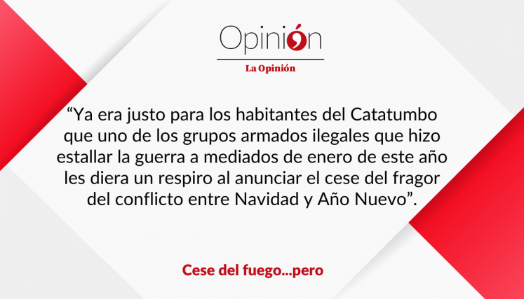 Cese del fuego...pero