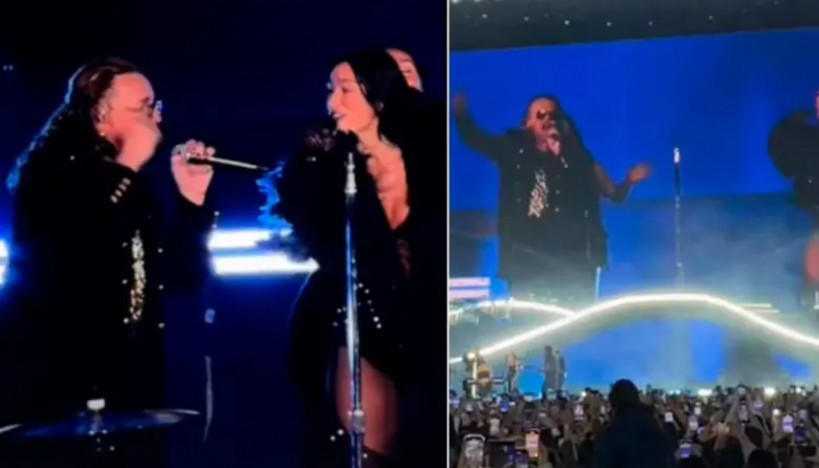 Dua Lipa invitó a Fher de Maná