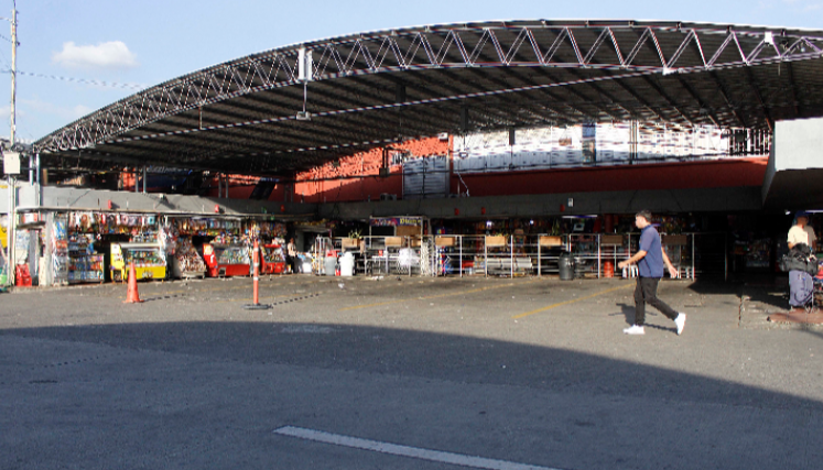 Así lucía este lunes la terminal de transportes de Cúcuta en la zona de despacho al Catatumbo. 