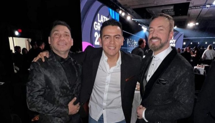 Eduardo Osorio en Los Latin Grammy