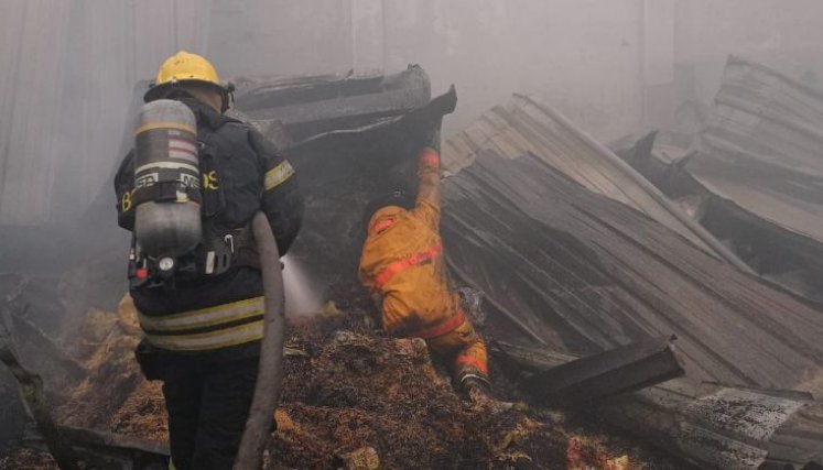 INCENDIO OCAÑA / CORTESÍA 