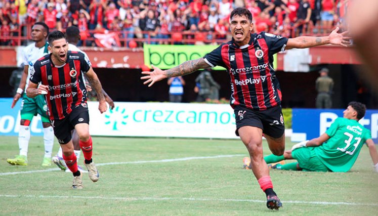 Lucas Ríos, volante del Cúcuta Deportivo 2025. 