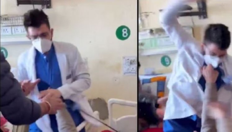 Médico golpea a un paciente en camilla durante consulta y es suspendido: video es viral