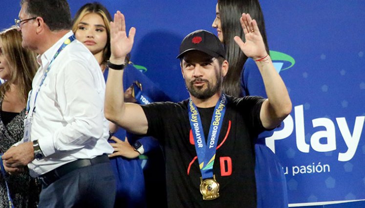 Nelson 'el Rolo' Flórez, campeón.  