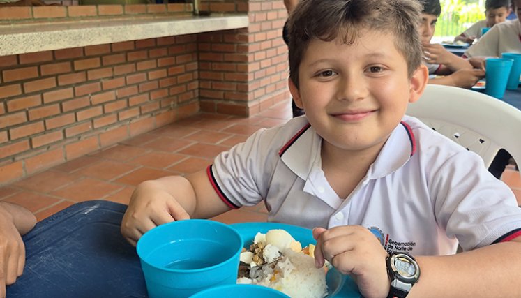El Programa de Alimentación Escolar beneficia a miles de estudiantes. / Foto cortesía