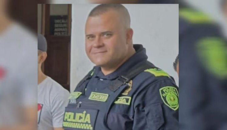 POLICIA ASESINADO / COLPRENSA 