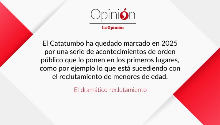 El dramático reclutamiento