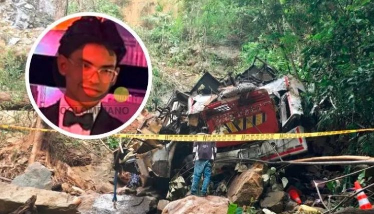 Este joven, de 17 años, fue el que salió a la vía principal e interceptó una tractomula para informar sobre lo que había ocurrido en el accidente que dejó a 16 de sus compañeros muertos.