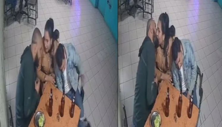 Mujer hace beber juntos a su esposo y a su amante: El video es furor en redes