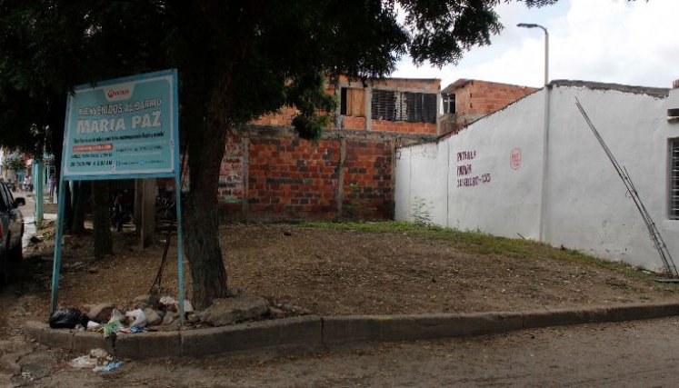 Terreno de la junta comunal en María Paz es foco de contaminación