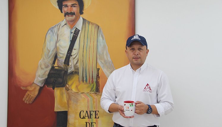 Ricardo Mendoza, director ejecutivo del Comité Departamental de Cafeteros, habló del crecimiento de la caficultura. / Foto archivo