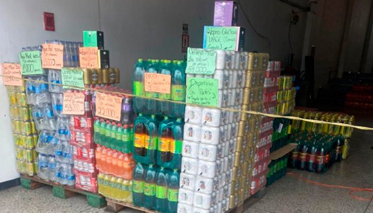 Cerveza de contrabando. / Foto cortesía