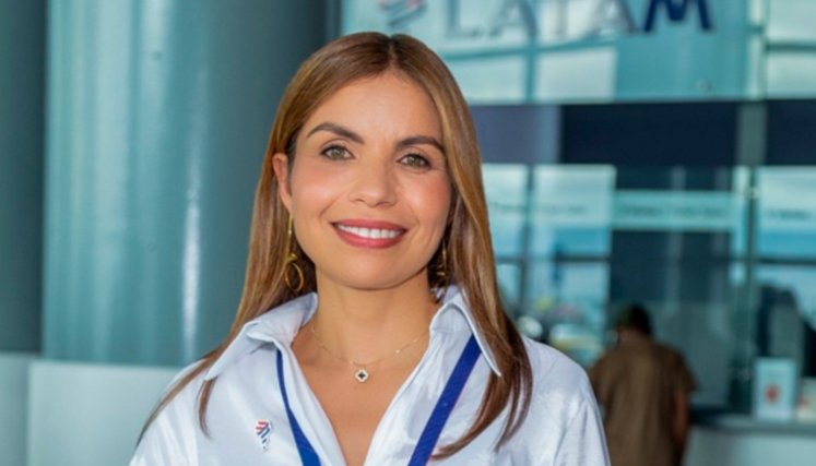 Erika Zarante, CEO de LATAM Airlines Colombia.